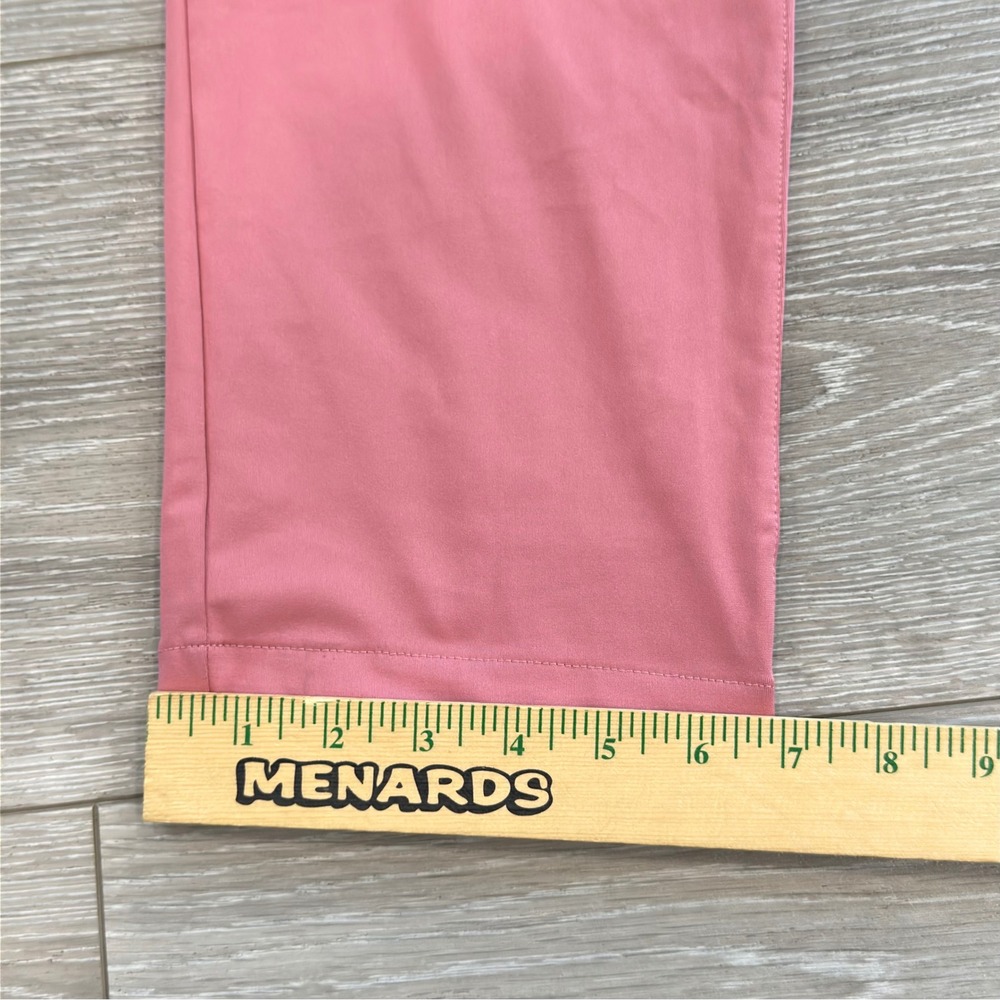 Rhone Commuter Pants Mens 38 Pink Slim Straight Performance Trousers 100036 SU23 - Picture 9 of 13